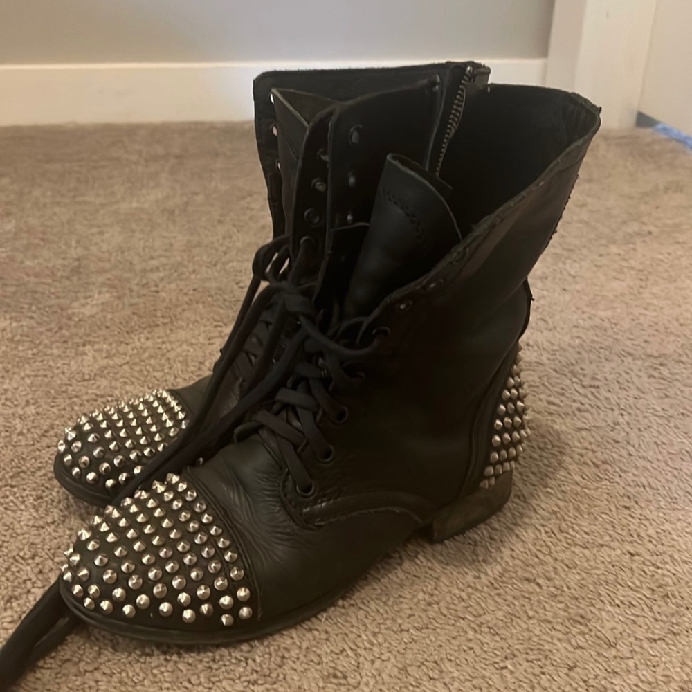 Studded Steve Madden boots